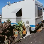 Glamping Caravan Lanzarote Luxe tent Tinajo