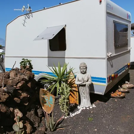 Glamping Caravan Lanzarote Tente de luxe Tinajo