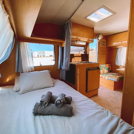 Luxusní stan Glamping Caravan Lanzarote Tinajo