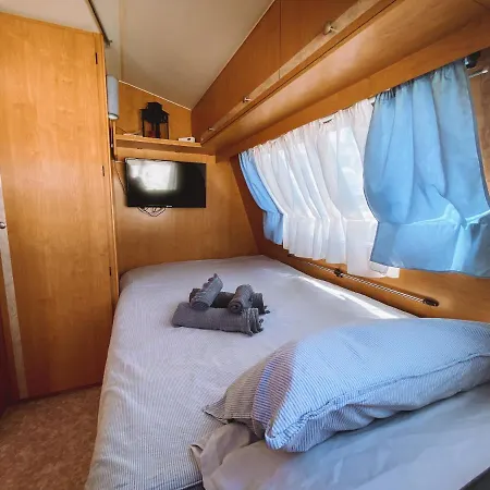 Luxusní stan Glamping Caravan Lanzarote