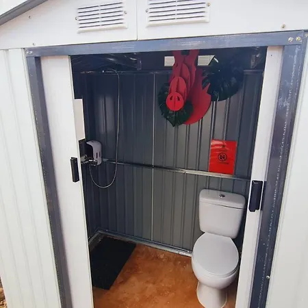 Glamping Caravan Lanzarote Luxussátor Tinajo