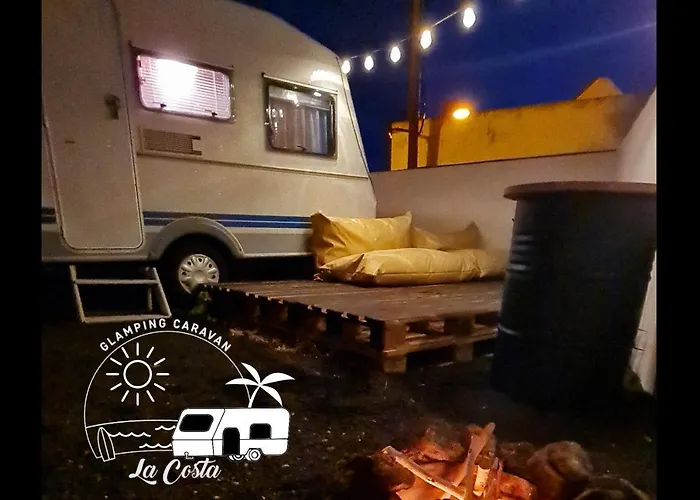 Tente de luxe Glamping Caravan Lanzarote Tinajo