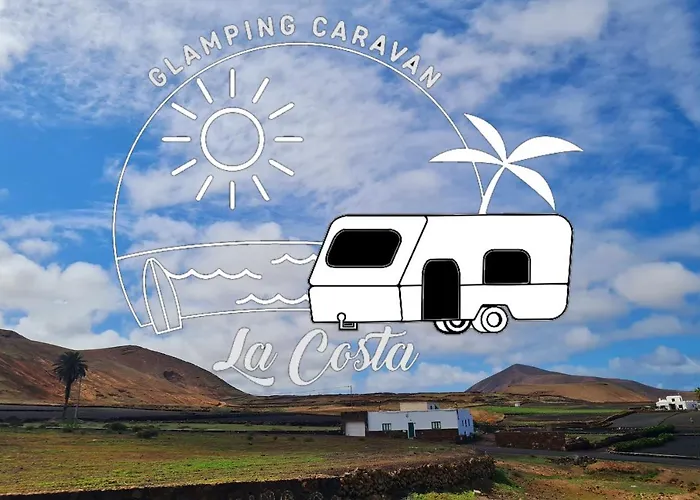 Luxe tent Glamping Caravan Lanzarote Tinajo