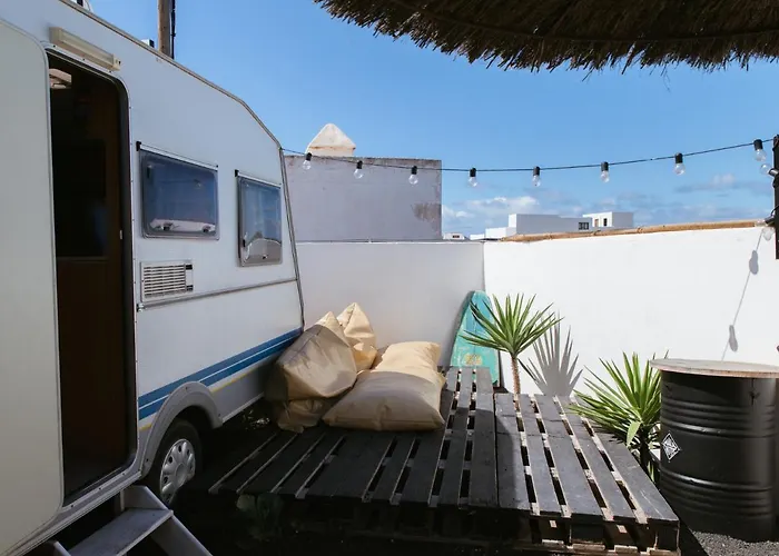 Glamping Caravan Lanzarote Роскошный шатер